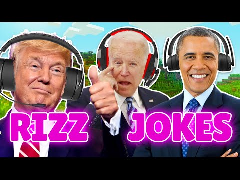 Best RIZZ jokes ever with Presidents (Obama Trump Biden) *AI voice* #meme #memes #rizz #jokes #funny