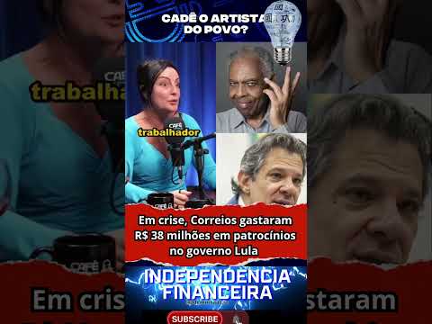 4 Milhões dos Correios para Gilberto Gil #noticias #viralvideo #correios