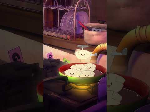 羽つき餃子ヘリコプター編　#アニメ作ってみた