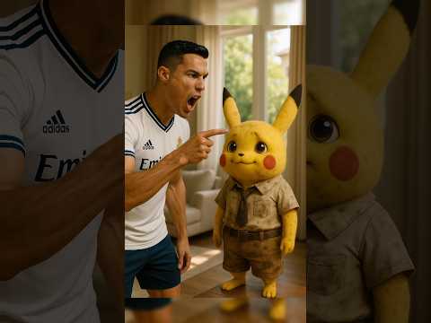 Ronaldo Wants To Play In Dirty Mud 😂 #shorts #brainrot #pikachu #ronaldo #cr7 #shortvideo