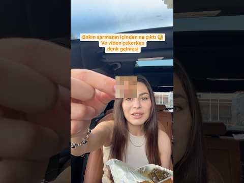 Sarmanın içinden çıkana bakın siz olsanız ne yapardınız😳