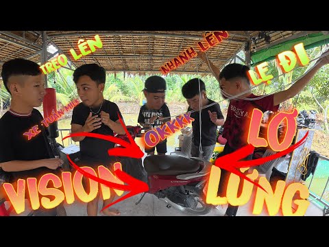 TNB - Cuối Cùng Thì Cũng Troll Được Chiếc Vision Của Tuấn Milk Và Cái Kết ! | Thanh Nhã Vlog