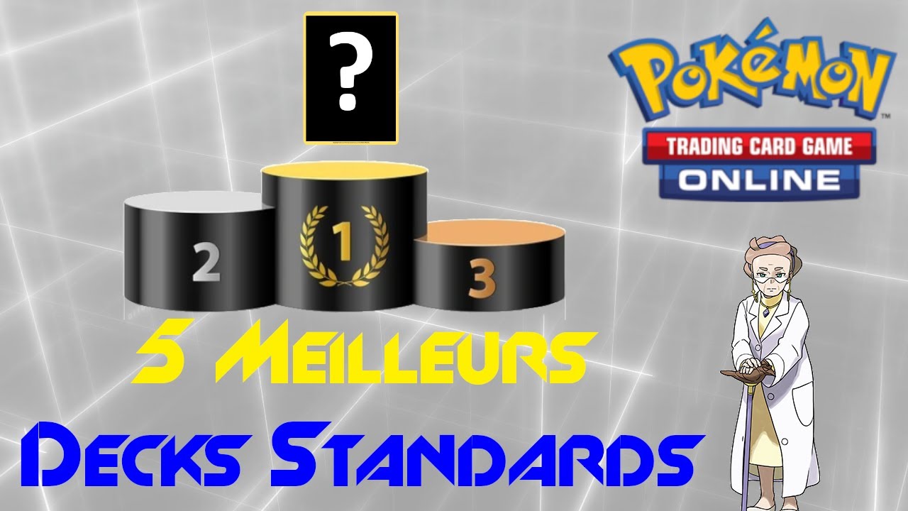 Les 5 MEILLEURS decks standards sur Pokémon TCG online en Juillet 2021
