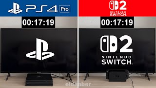 PS4 Pro vs NINTENDO SWITCH 2 | Graphics and Loading Times - Comparison (4K 60FPS)