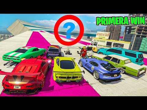 MI PRIMERA WIN en LAS CARRERAS de TRANSFORMACION RANDOM! (GTA 5 Online)