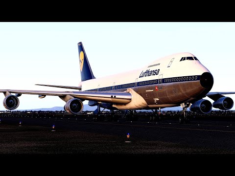 Boeing 747 se desploma justo después de despegar - Vuelo del Jumbo de Lufthansa