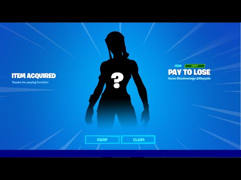 PAY TO LOSE SKINS IN FORTNITE! #shorts