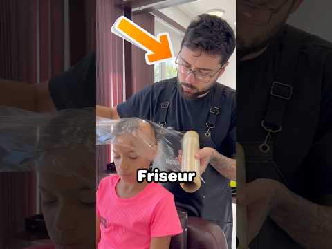 Mädchen besucht besonderen Friseur! ✂️❤️ (@franciscoprotesecapilar/TT)