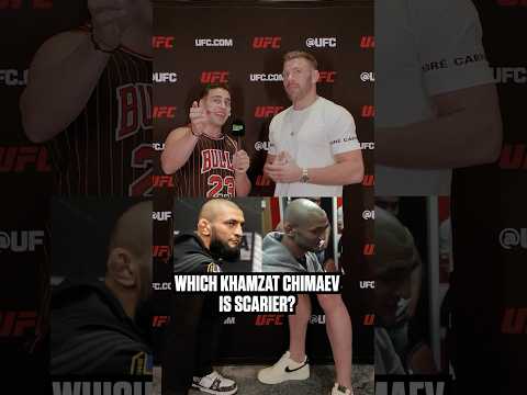 Which Khamzat Chimaev Is Scarier? #ufc #mma #ufc319 #khamzatchimaev