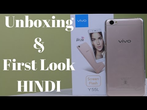 (HINDI) Hindi - Vivo Y55L Unboxing & First Look Review - Sharmaji Technical