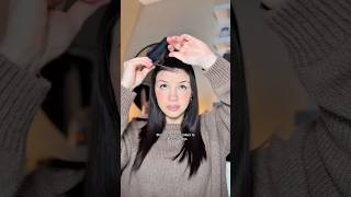 Never cutting bangs again omg #hairtok #hairstyle