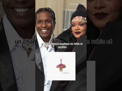 Asap Rocky a offert à Rihanna un bracelet protecteur de chez Annoushka #jewelry #joaillerie #bijoux