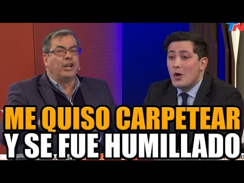 DIPUTADO KIRCHNERISTA ME QUISO CARPETEAR Y TERMINÓ HUMILLADO ¡DEBATE PICANTISIMO! | BREAK POINT