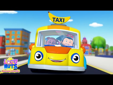 Loco Nuts - El Taxi Amarillo 🚕 | Canciones Infantiles en Español y Educativa para Niños