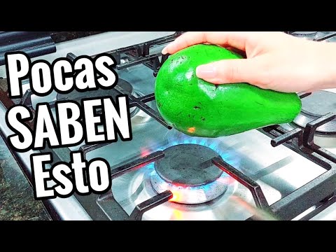 Coloca 1 AGUACATE en tu estufa y te sorprendera el resultado