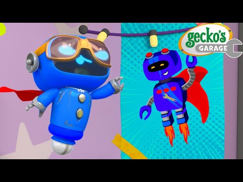 SUPER Blue to the Rescue! 💥🦸‍♂️ | Gecko's Garage 🚚 | Cartoons For Kids | Toddler Fun Learning