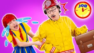 When Dad's Away Song | Daddy, Don't Leave Me + Kids Songs And Nursery Rhymes