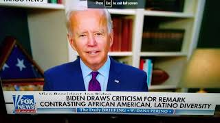 Biden Racist Comments