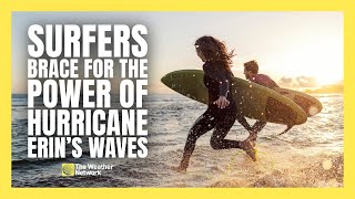 Surfers Await Hurricane Erin’s Mighty Waves in Nova Scotia