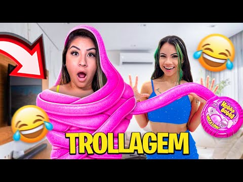 TROLLEI a MINHA IRMÃ MAIS NOVA até ELA IR EMBORA de CASA!