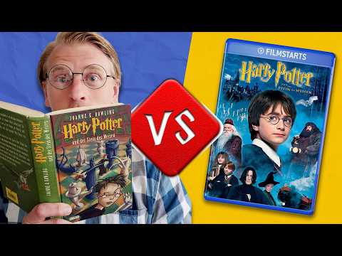 Harry Potter 1: Buch vs. Film | Was ist BESSER?