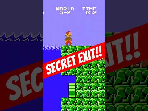 JUMP OUT OF WATER LEVELS in Super Mario Bros. (NES)!!