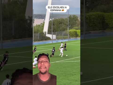 FILHO DE MARCELO É CENTROAVANTE DOS BONS #jogadordefutebol #esporte #futbol #atacante
