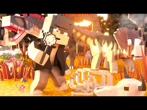 NOVA SÉRIE de DINOSSAUROS no MINECRAFT !? Minecraft Jurassic EP. ??? ‹ Ine ›