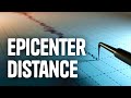Determining Epicenter Distance from Seismograms