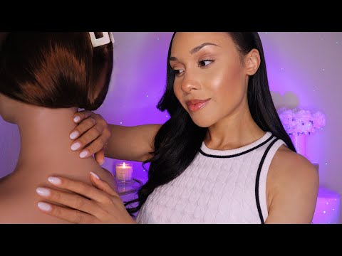 Stress Relieving ASMR 💫 Back Massage, Back Scratching, Soft back Tracing & Neck Scratching To Relax