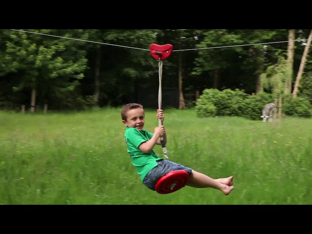 Video Zip line Para red + monkey swing
