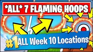 Fortnite Season 8 Locations Videos Page 2 Infinitube - launch through flaming hoops with a cannon all locations fortnite season 8 week