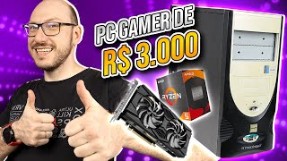 PC Gamer de R$ 3.000: o PC Baratinho 2025 dá pra jogar?