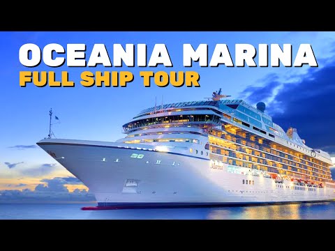 Oceania Marina | Full Ship Walkthrough Tour & Review | 4k