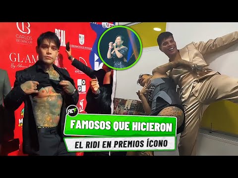 Famosos Que Hicieron El Ridi En Los Premios Ícono 2025