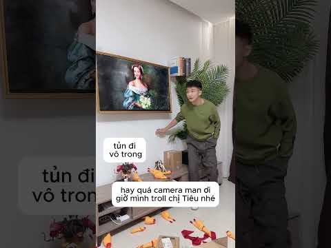 Thử thách doạ ma chị gái #douyin #douyn #funny #troll