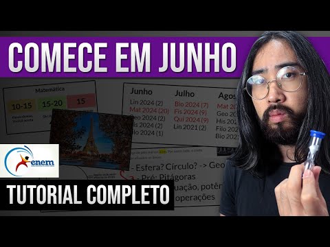 Como Passar no ENEM em 5 Meses (Junho+)