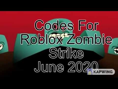 roblox zombie strike codes wiki