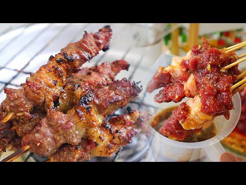 SATE SAPI DENGAN SAUS COCOLAN YANG SEGAR ASAM MANIS‼️