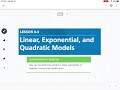 Modeling Population Growth and Functions