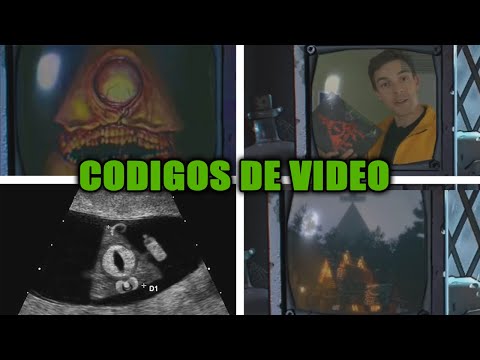 Los EXTRAÑOS CODIGOS de BILL CIPHER (5/6) CODIGOS DE VIDEO - GRAVITY FALLS