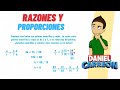 Ejercicios con Razones y Proporciones