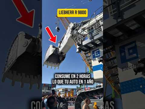 Esta bestia hidráulica consume en 2 horas lo que tu auto en 1 año