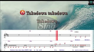 [매직씽아싸노래방] HUNTR X 외 - Takedown (KPop Demon Hunters OST) 노래방(karaoke) | MAGICSING