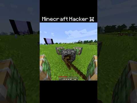 Minecraft Hacker☠️ #minecraft