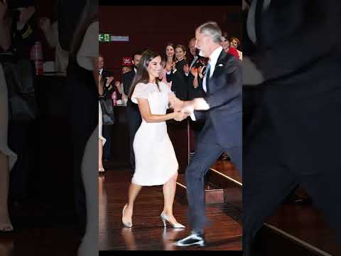 Dancing with King Felipe & Queen Letizia! #royalspain #spain #familiarealespañola #felipevi #letizia