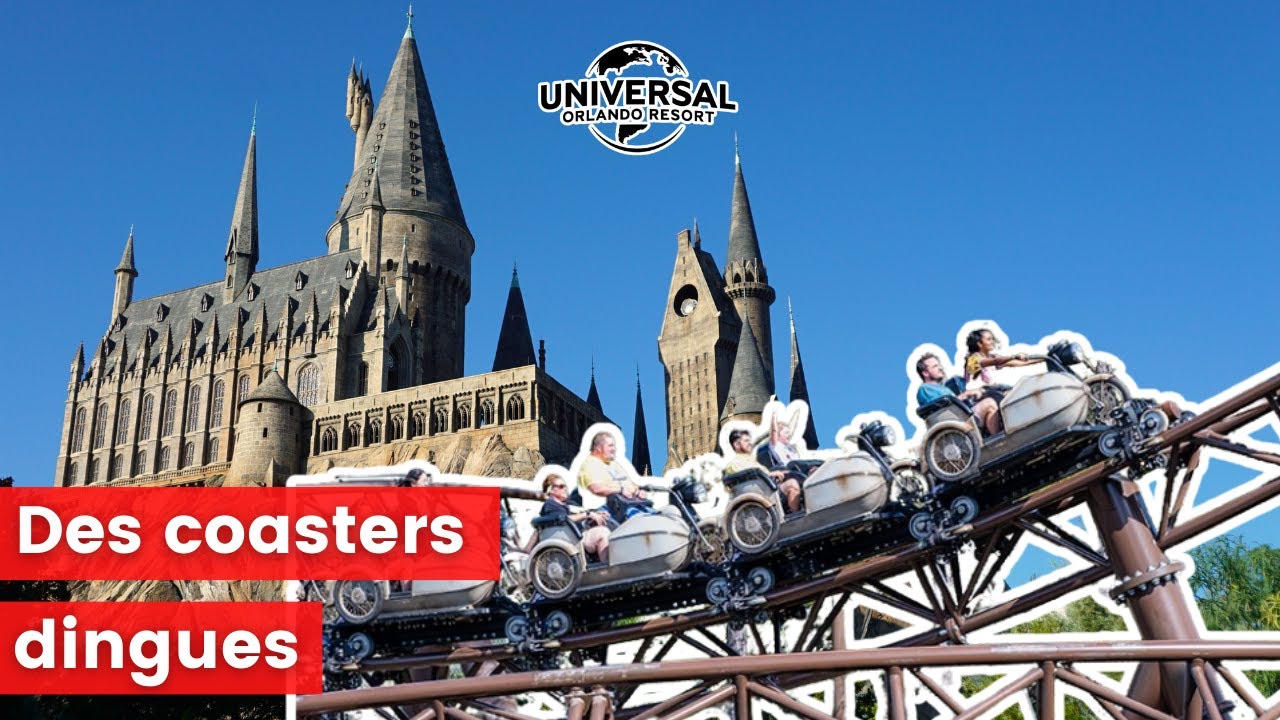 On découvre le coaster Hagrid's Motorbike Adventure à Universal Orlando et Velocicoaster