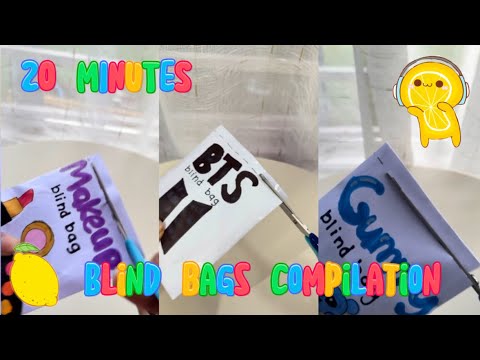 20 Minutes Blind Bags Compilation 💙❤️💛💚