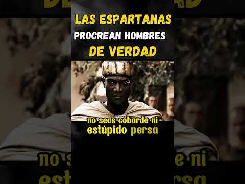"Solo las ESPARTANAS procrean hombres de verdad"  #historia #shorts #esparta