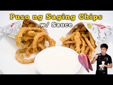 Puso Ng Saging Chips Recipe
